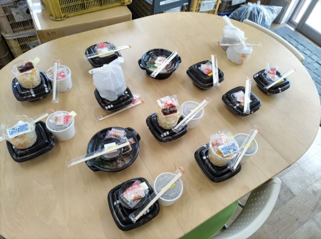 エコミットふじのみや　昼食会　弁当画像　静岡県　富士宮市　就労継続支援　B型　事業所