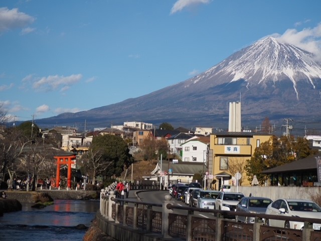 エコミットふじのみや　富士宮市　就労継続支援　B型　富士山の写真が撮れました