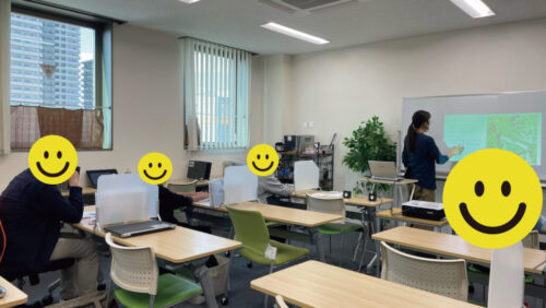 埼玉県　さいたま市　中央区　就労移行　支援事業所　ブライトさいたま　避難訓練　座学の様子